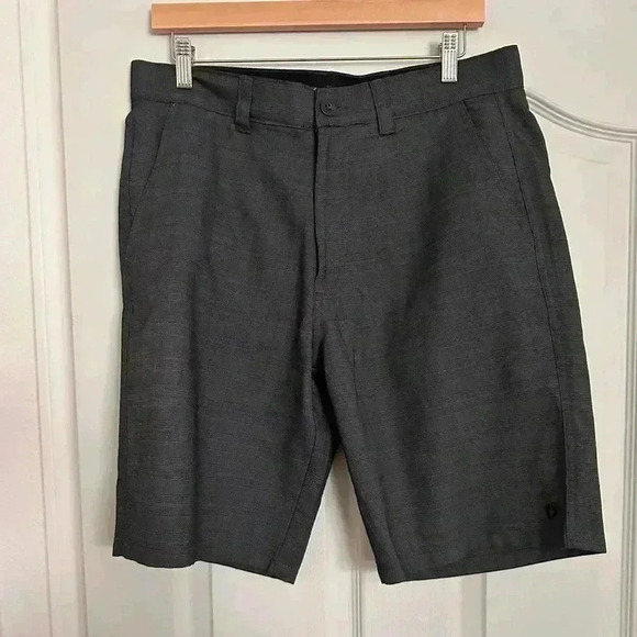 Hang Ten Men’s Dark Grey Shorts Size 32 - Picture 1 of 4